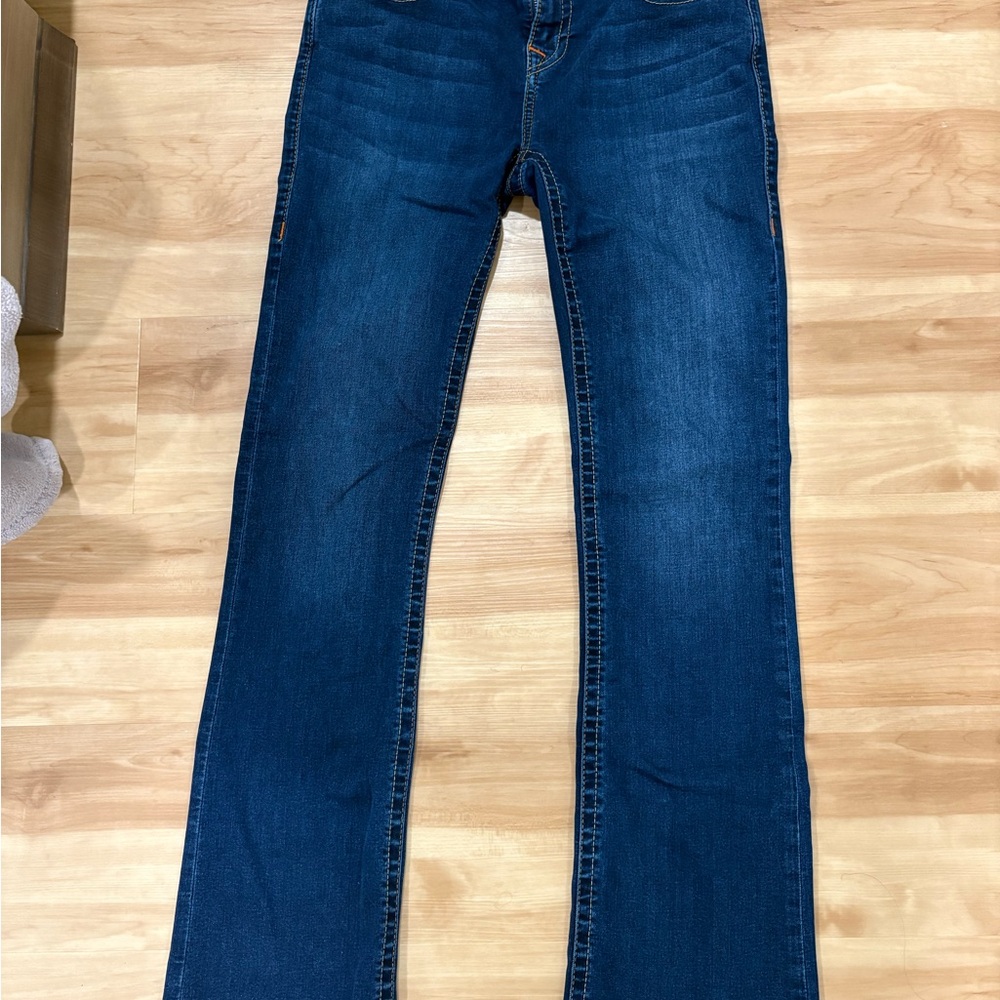 True Religion BECCA Dark Blue Women's Boot Cut Jeans